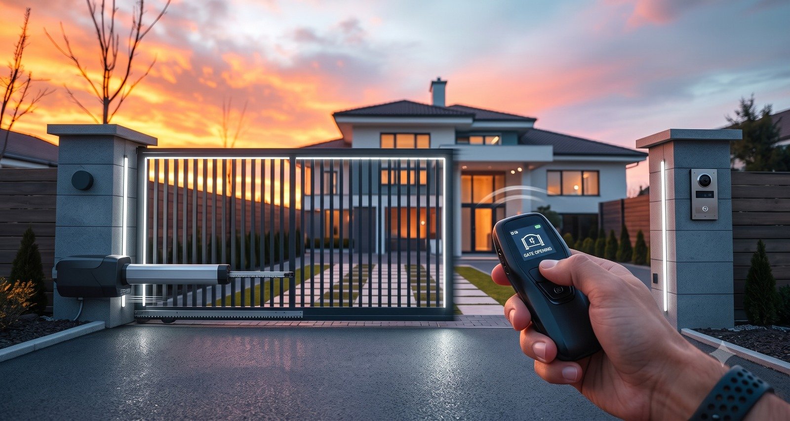 smart gate automation